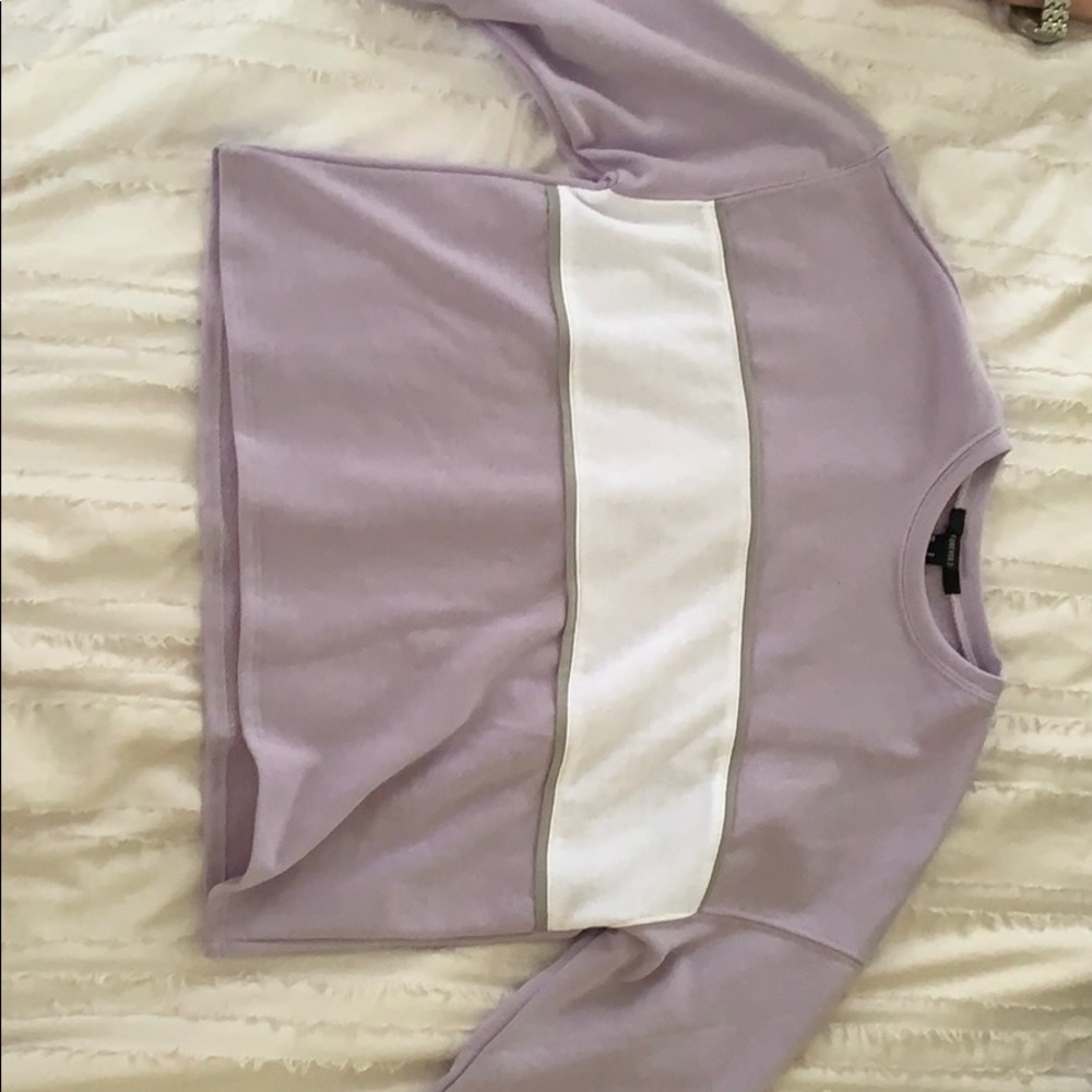 forever 21 cropped long sleeve